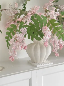 Wabiv French multi-petal vase