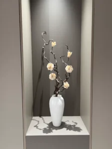 Wabiv Textured stone vase