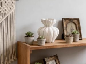 Wabiv French multi-petal vase