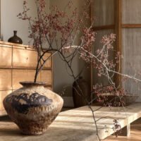 Wabiv classic wabi-sabi minimalist decorative ceramic vase