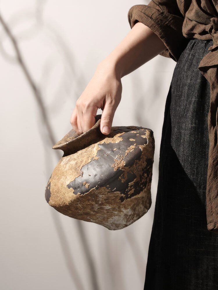 Wabiv classic wabi-sabi minimalist decorative ceramic vase