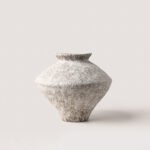 Wabiv White Frost Pottery Jar