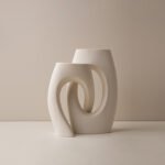 Alien cross tube flower vase