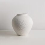 Wabiv Textured stone vase