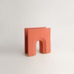 Wabiv U-shaped geometric vase