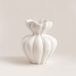Wabiv French multi-petal vase