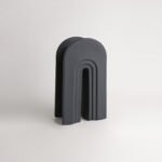 Wabiv U-shaped geometric vase