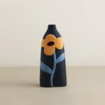Painted pottery hand-painted flower vase
