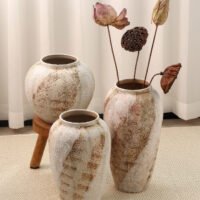 Wabiv wabi-sabi aesthetic abstract art vase