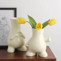 Wabiv creative modern trendy ceramic vase design