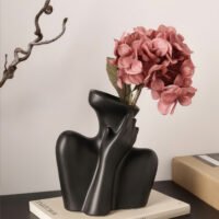 Wabiv modern human body female form art ceramic vase