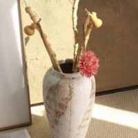 Wabiv wabi-sabi aesthetic abstract art vase