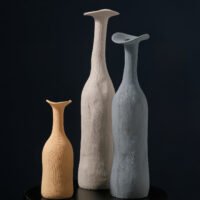 Wabiv Morandi tone artistic minimalist ceramic vase