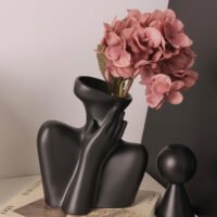 Wabiv modern human body female form art ceramic vase
