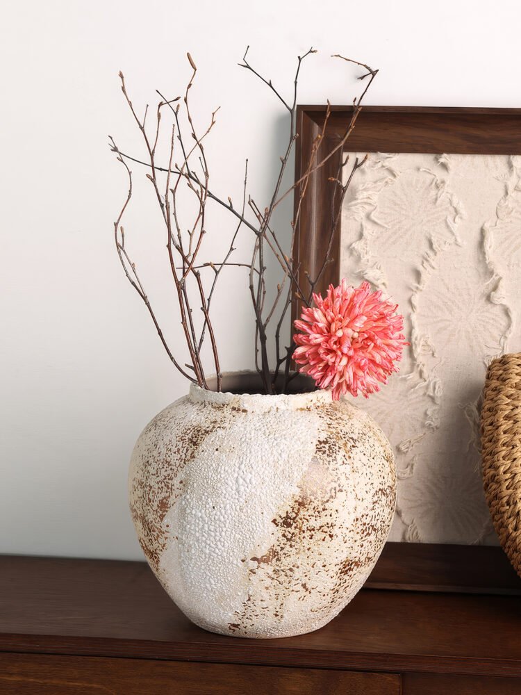 Wabiv wabi-sabi aesthetic abstract art vase