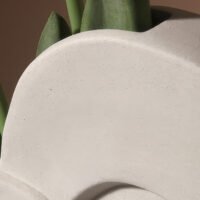 Wabiv abstract human face art decorative ceramic vase