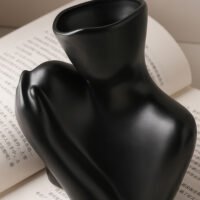 Wabiv modern human body female form art ceramic vase