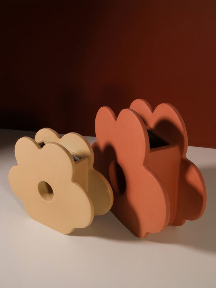 Wabiv contemporary art style decorative ceramic vase