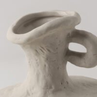 Wabiv raw minimalist creative unglazed ceramic vessel