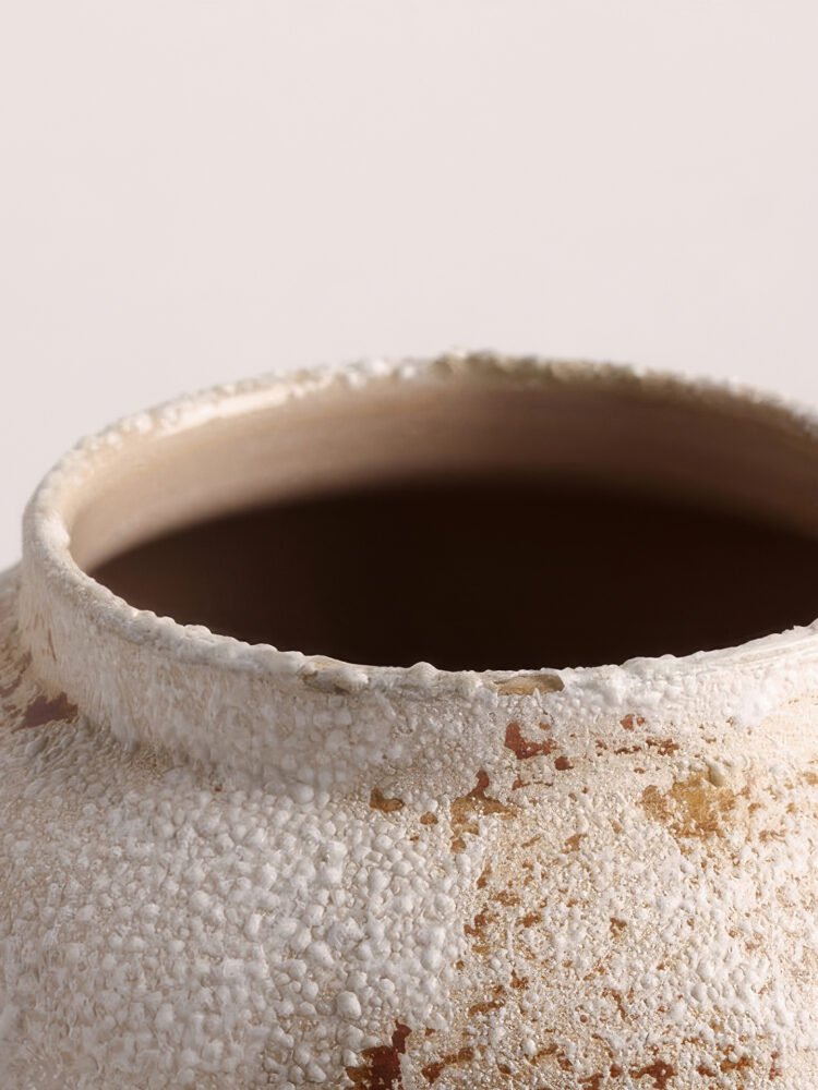 Wabiv wabi-sabi aesthetic abstract art vase