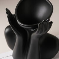 Wabiv modern human body female form art ceramic vase
