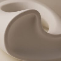 Creative alien cross tube multi-neck ceramic vase