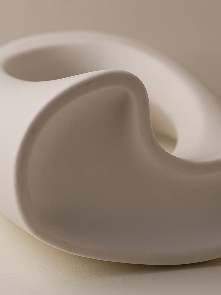 Creative alien cross tube multi-neck ceramic vase
