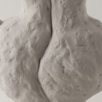 Wabiv raw minimalist creative unglazed ceramic vessel