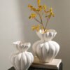 Wabiv French multi-petal vase