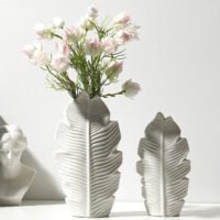 Wabiv Nordic leaf vase