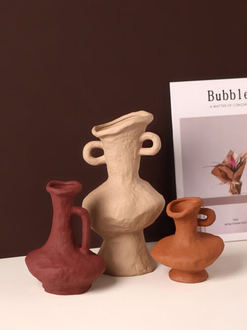 Wabiv Handmade ceramic flower vase