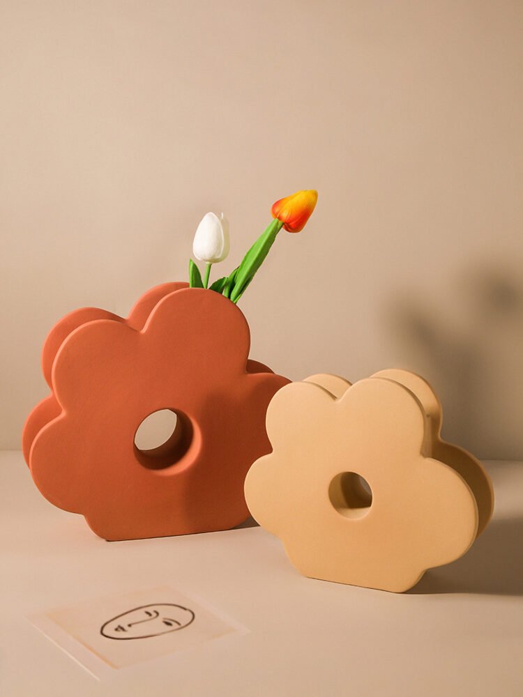 Wabiv Art flower vase