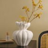 Wabiv French multi-petal vase