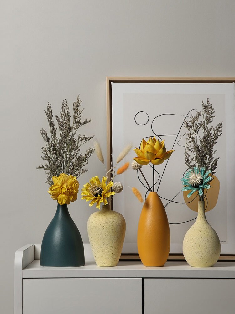 Wabiv Morandi Dried Flower Vase