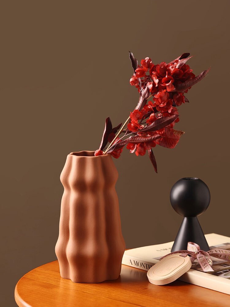Wabiv INS Shape Texture Flower Vase