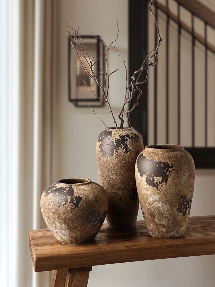 Wabi-sabi vintage vase