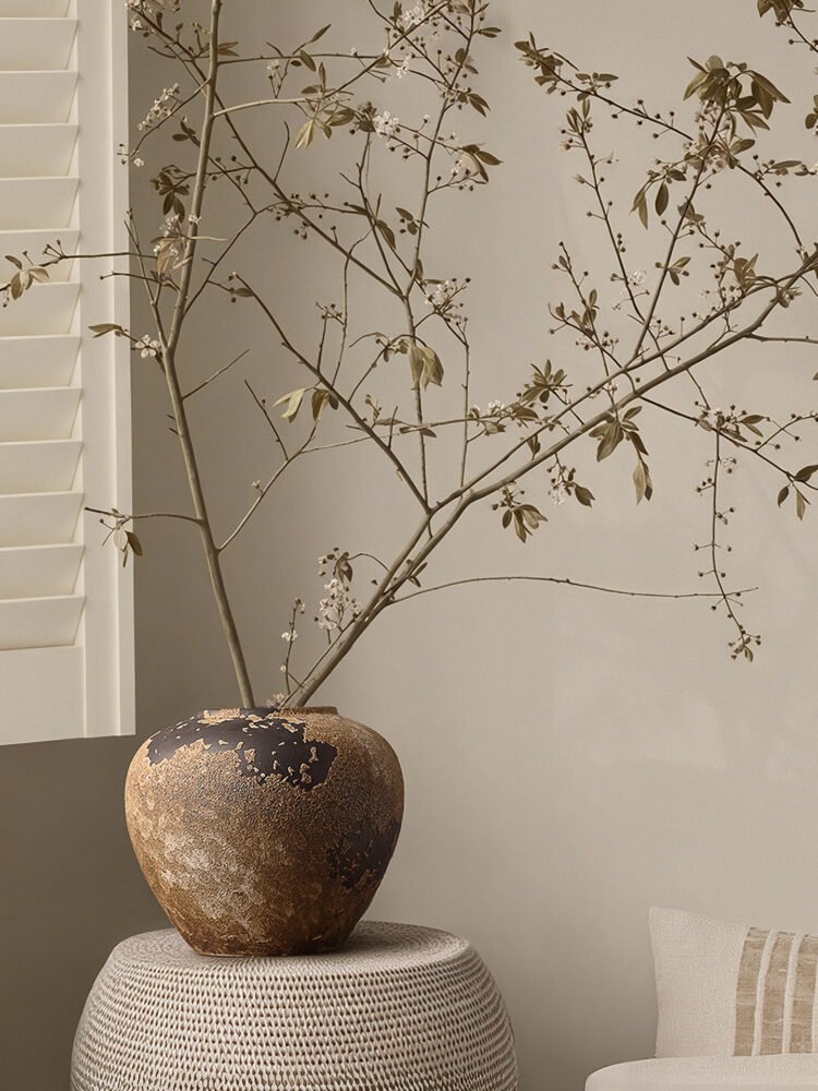 Wabi-sabi vintage vase