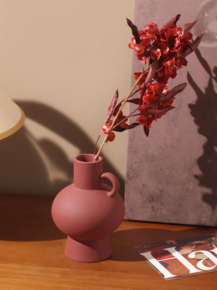 Wabiv INS Shape Texture Flower Vase