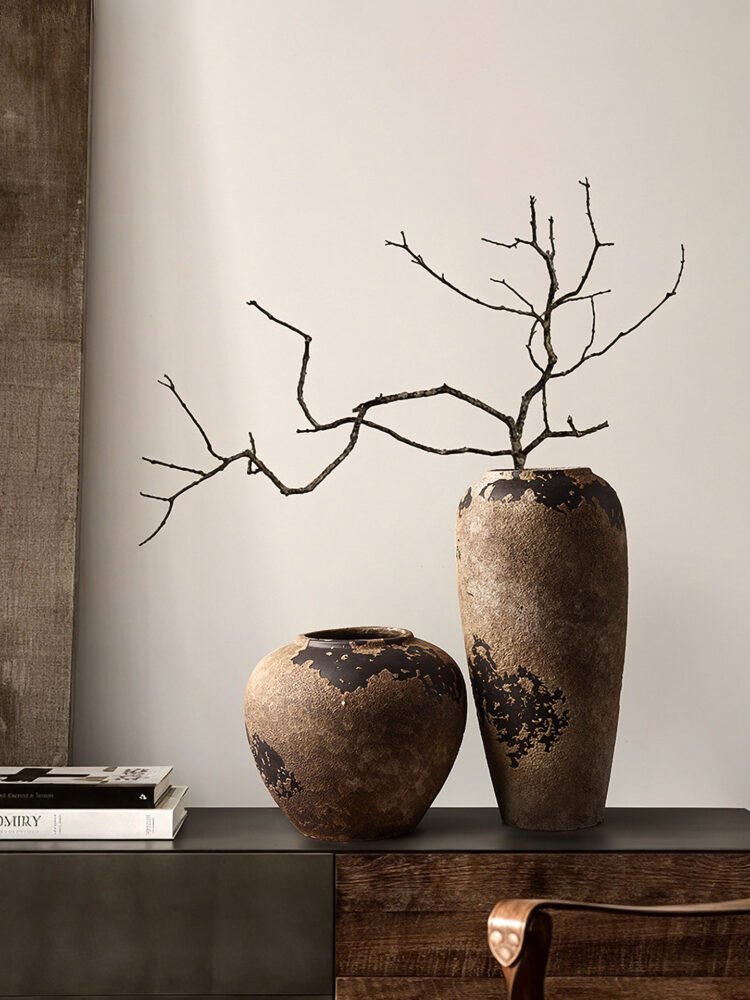 Wabi-sabi vintage vase