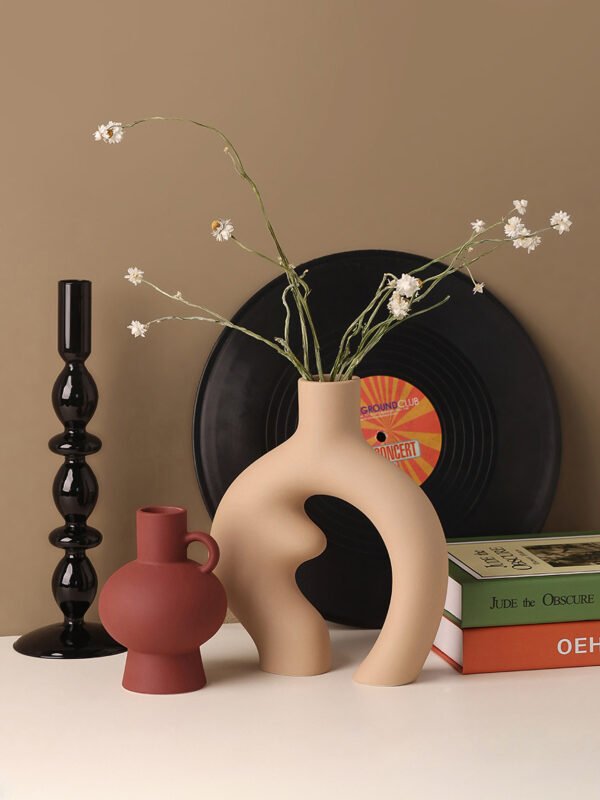 Wabiv INS Shape Texture Flower Vase