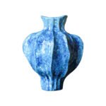 sku1 Wabi-sabi pleated ceramic vase
