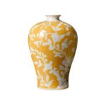 Rich and noble yellow orchid vase