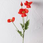 Wabiv Simulated poppy flowers