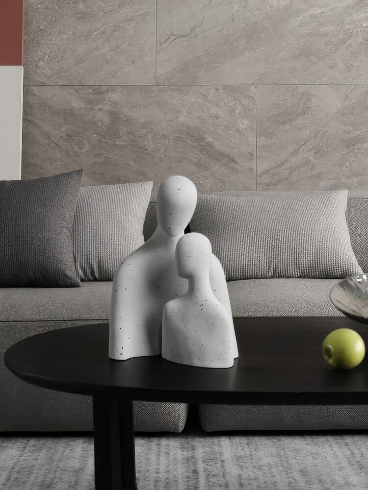 Wabiv modern artistic abstract figure sculpture home ornament