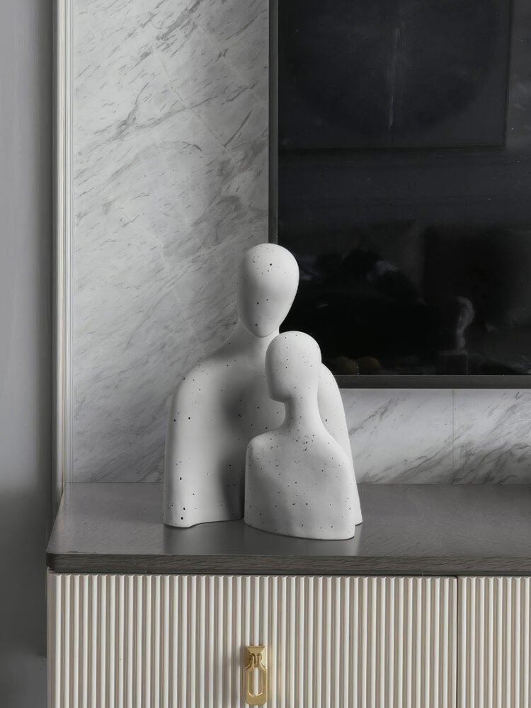 Wabiv modern artistic abstract figure sculpture home ornament