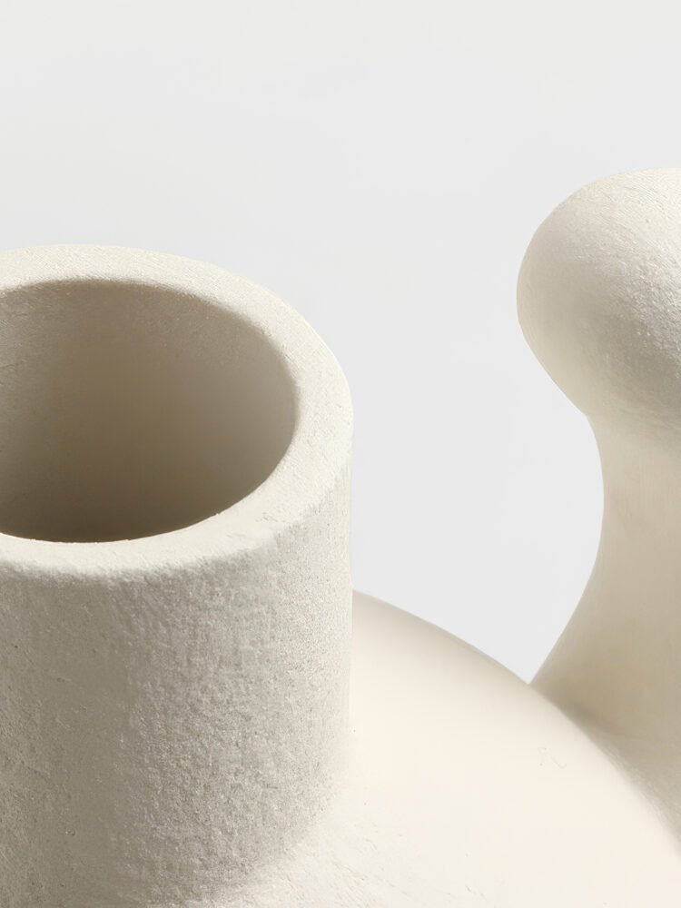 Wabiv artistic big foot shaped quirky ceramic vase