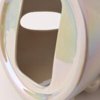 Wabiv creative unicorn shaped ceramic tissue box cover for home decor