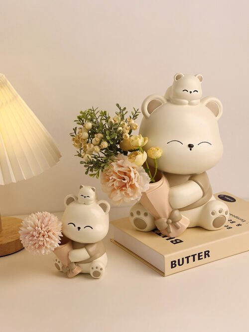 Hug Bear Bouquet Ornament