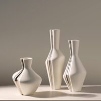 Wabiv Three-fold patterned vase