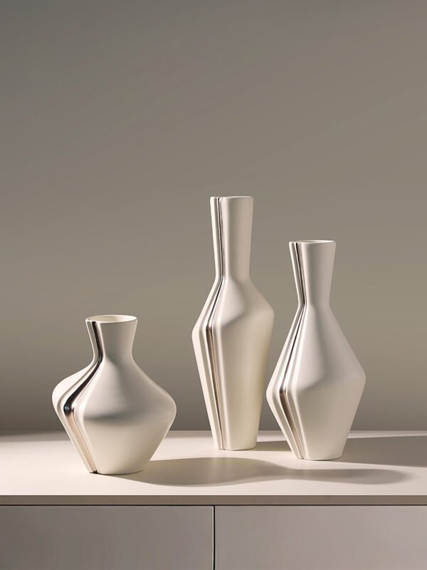 Wabiv Three-fold patterned vase